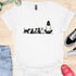 Just a girl who loves bulldogs - V2 - 3D Text T-Shirt
